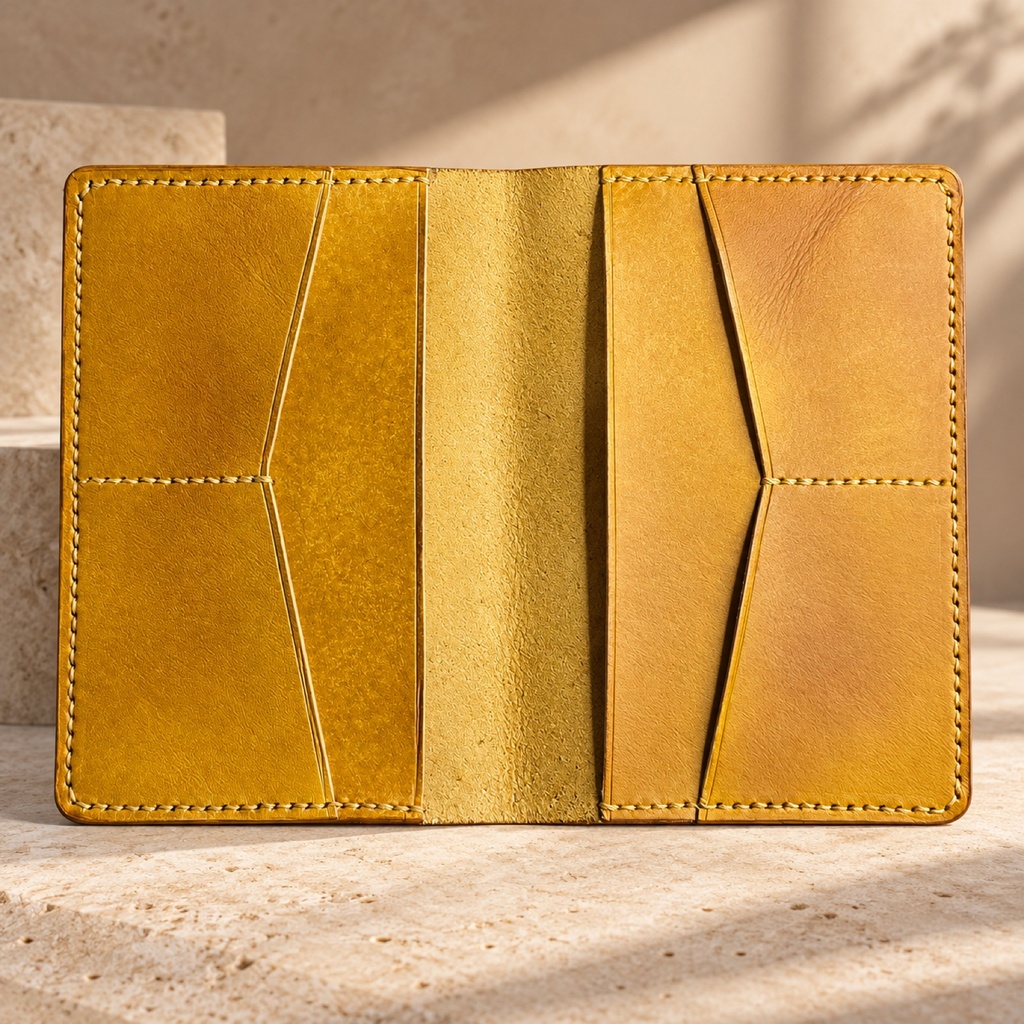 2-in-1 Leather Passport Cover & Card Holder 4