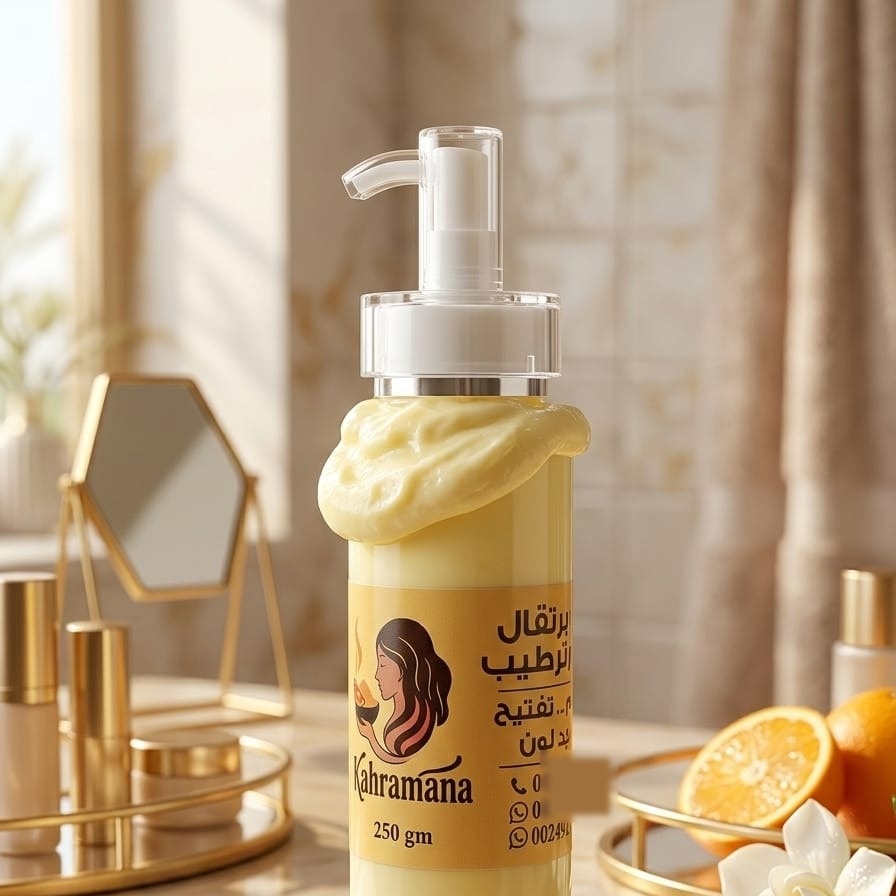 مرطب زبدة البرتقال (Orange butter moisturizer)