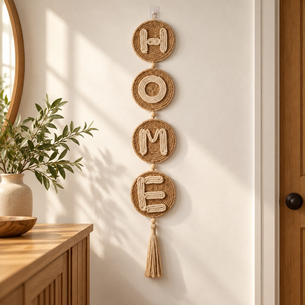 HOME Rope Wall Hanging