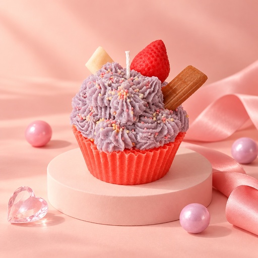Cupcake Candle